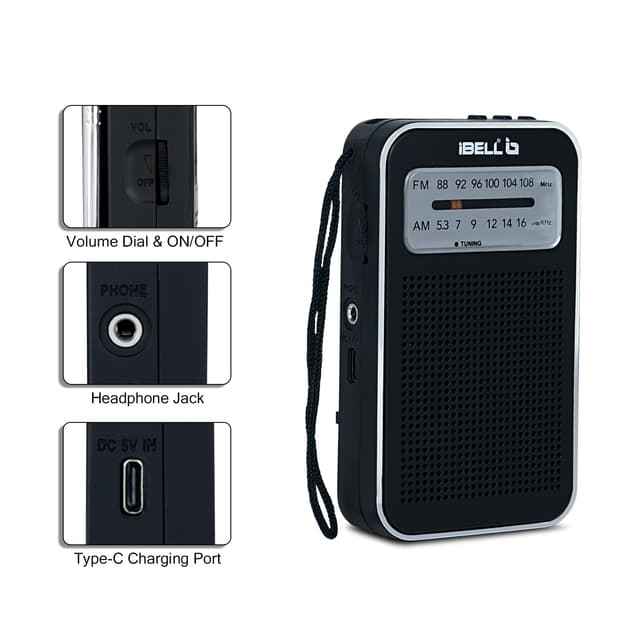  Portable Pocket MP3 Player & FM Radio