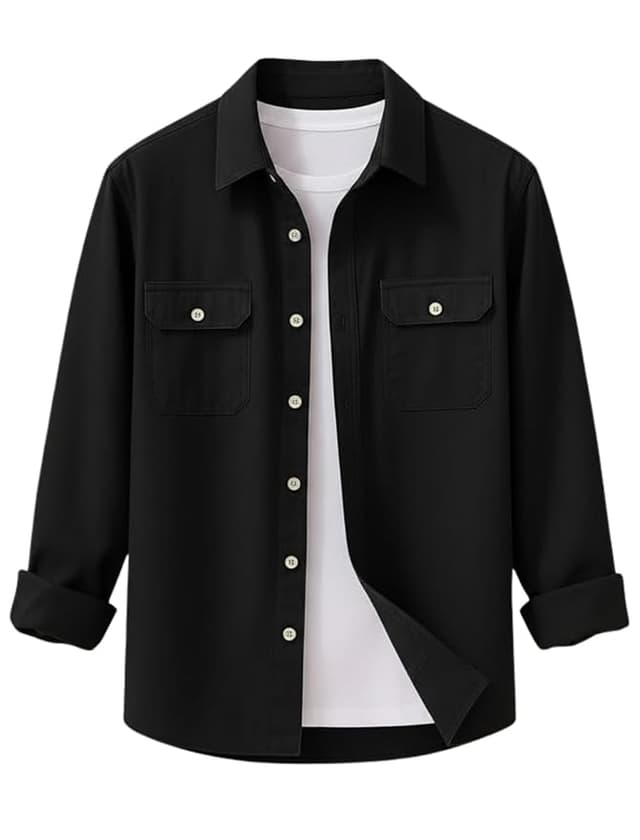 Men’s Stylish Cotton Blend Shirt 