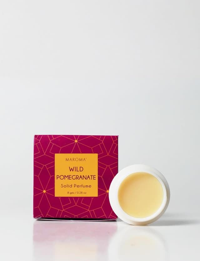 Solid Perfume - Wild Pomegranate- 8 Gms.